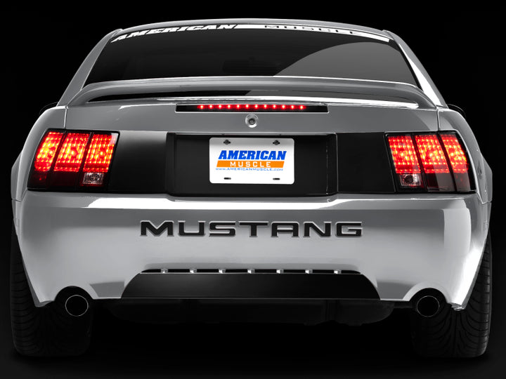 Raxiom 99-04 Ford Mustang Excluding 03-04 Cobra LED Third Brake Light (Smoked) - Bull Strap