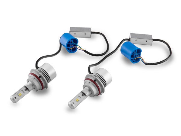 Raxiom Axial Series LED Headlight/Fog Light Bulbs (9007) - Bull Strap
