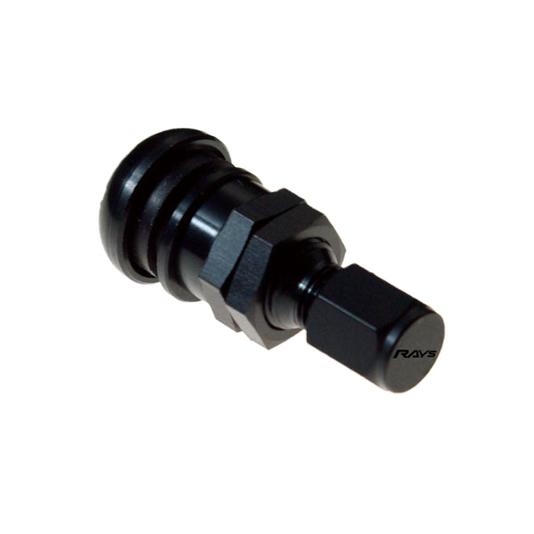 Rays Volk Racing TE37/LE37T Valve Stem Number 49 - Black - Bull Strap
