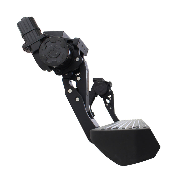 RealTruck 18-24 Jeep Wrangler 4dr VoltStep Electric Running Board Kit (Drilling Req.) - Tex. Blk - Bull Strap