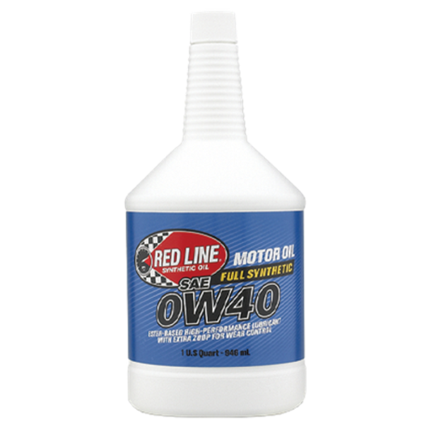 Red Line 0W40 Motor Oil - Quart - Bull Strap