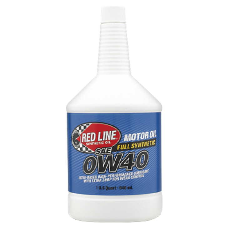 Red Line 0W40 Motor Oil - Quart - Bull Strap