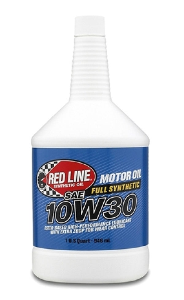Red Line 10W30 Motor Oil - Quart - Bull Strap