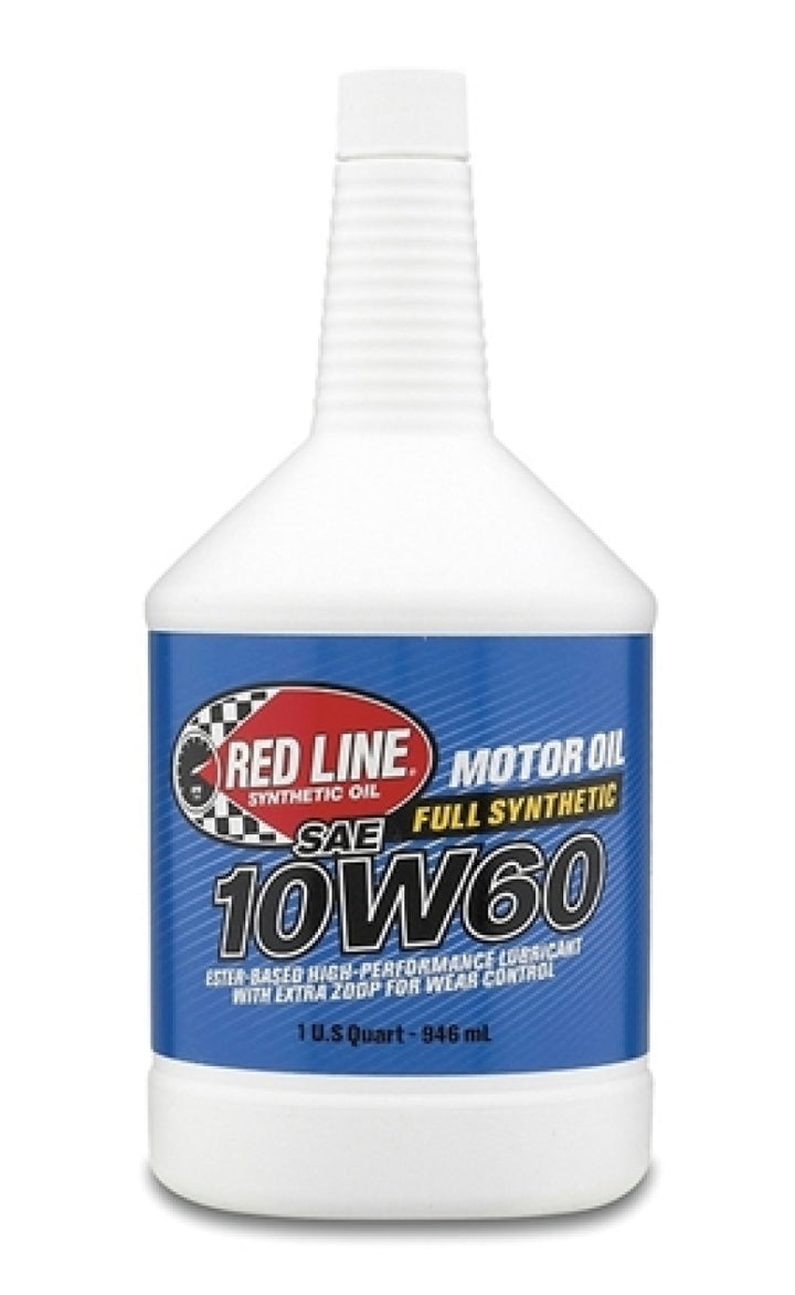 Red Line 10W60 Motor Oil - Quart - Bull Strap