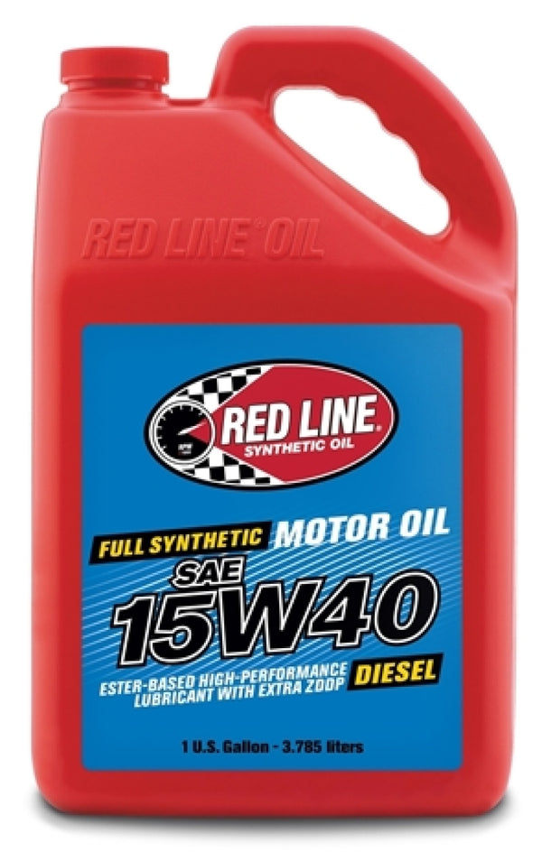 Red Line 15W40 Diesel Oil - Gallon - Bull Strap