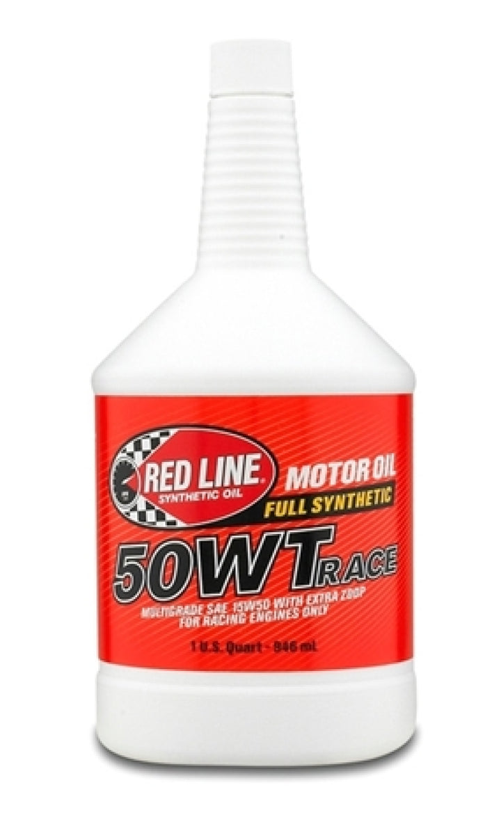 Red Line 50WT Race Oil - Quart - Bull Strap