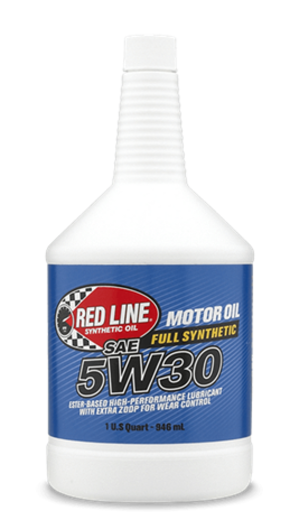 Red Line 5W30 Motor Oil - Quart - Bull Strap