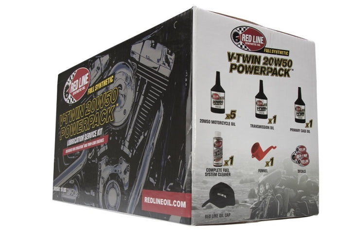 Red Line Big Twin 20W50 PowerPack - Bull Strap