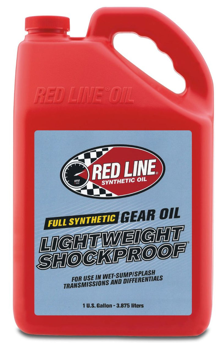 Red Line LightWeight ShockProof Gear Oil - Gallon - Bull Strap