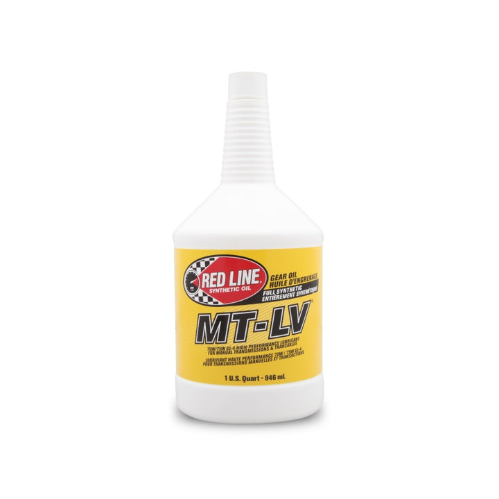 Red Line MTLV 70W75 GL-4 Gear Oil - Quart - Bull Strap
