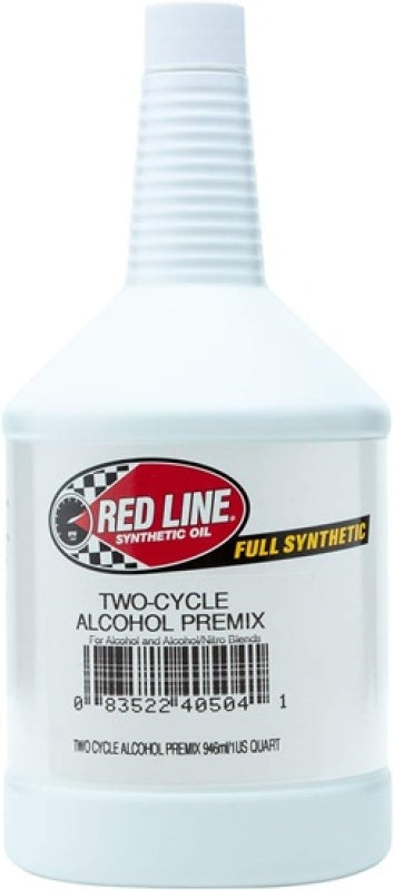 Red Line Two-Cycle Alcohol Oil - Quart - Bull Strap