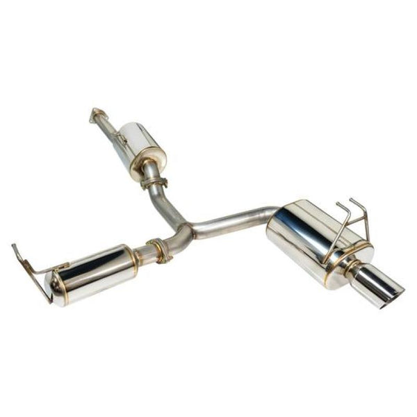 Remark 2000-2009 Honda S2000 Single Exit Cat-Back System w/Stainless Steel Tip - Bull Strap