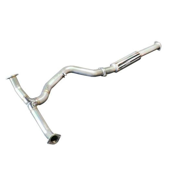 Remark 2015+ Subaru WRX/STI VA Resonated Mid Pipe - Bull Strap