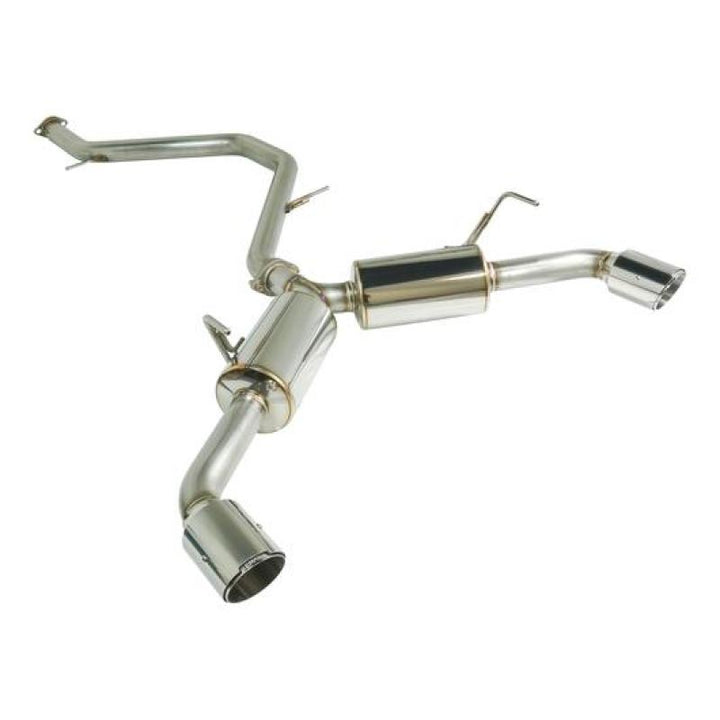 Remark 2018+ Toyota C-HR Cat-Back Remark Exhaust w/Stainless Steel Tip Cover - Bull Strap