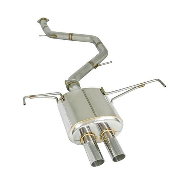 Remark 2019+ Toyota Corolla Hatchback Cat-Back Remark Exhaust w/Stainless Polished Tip - Bull Strap