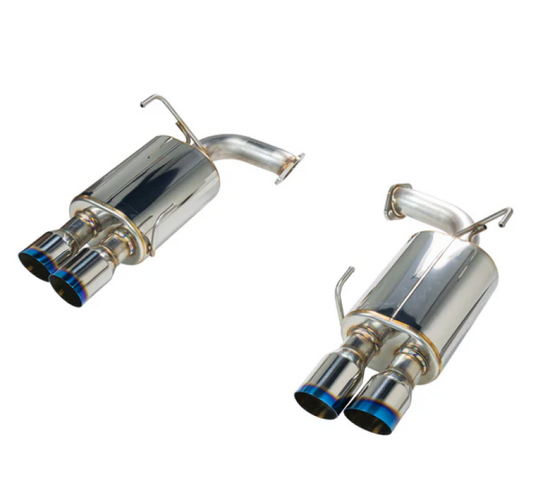 Remark 2022+ Subaru WRX VB Axle Back Exhaust w/Burnt Stainless Steel Single Wall Tip - Bull Strap