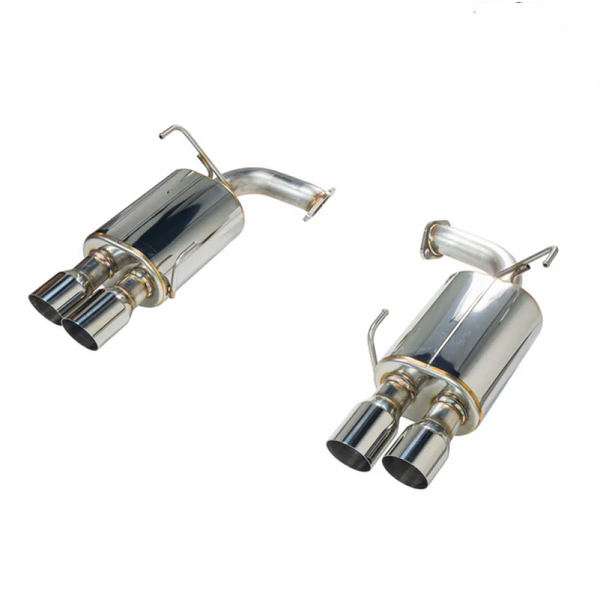 Remark 2022+ Subaru WRX VB Axle Back Exhaust w/Stainless Steel Single Wall Tip - Bull Strap