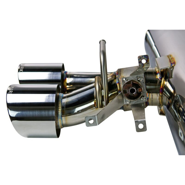 Remark 2023+ Toyota GR Corolla Elite Spec Quad Tip Catback Exhaust - Bull Strap