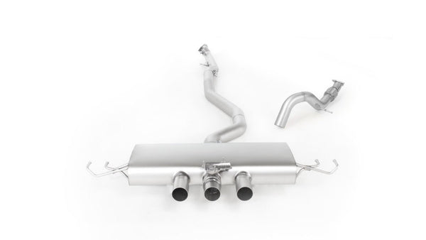 Remus 2017+ Honda Civic Type-R Fk8 5 Door 2.0L Turbo Cat Back Exhaust (Tail Pipes Req) - Bull Strap