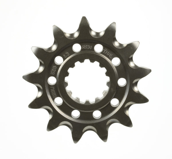 Renthal 04-16 Honda CRF 250X Front Grooved Sprocket - 520-13P Teeth - Bull Strap