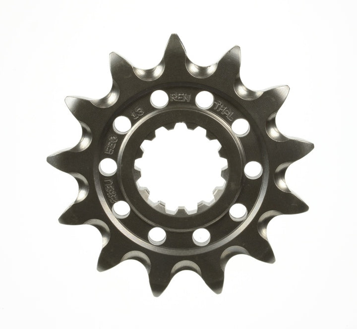 Renthal 06-23 Kawasaki KX250/ F/ X/ XC Front Grooved Sprocket - 520-13P Teeth - Bull Strap