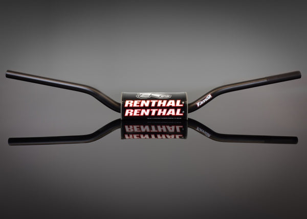 Renthal 18+ Honda CRF/ 21+ Kawasaki KX MX/ Enduro Fatbar - Black - Bull Strap