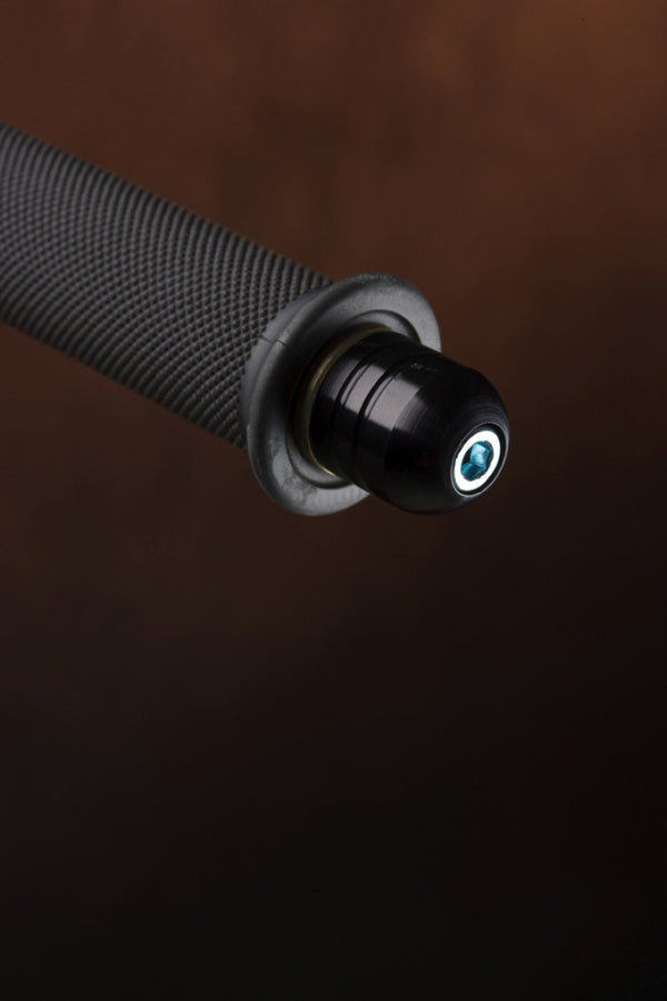 Renthal End Plugs Grip - Black - Bull Strap