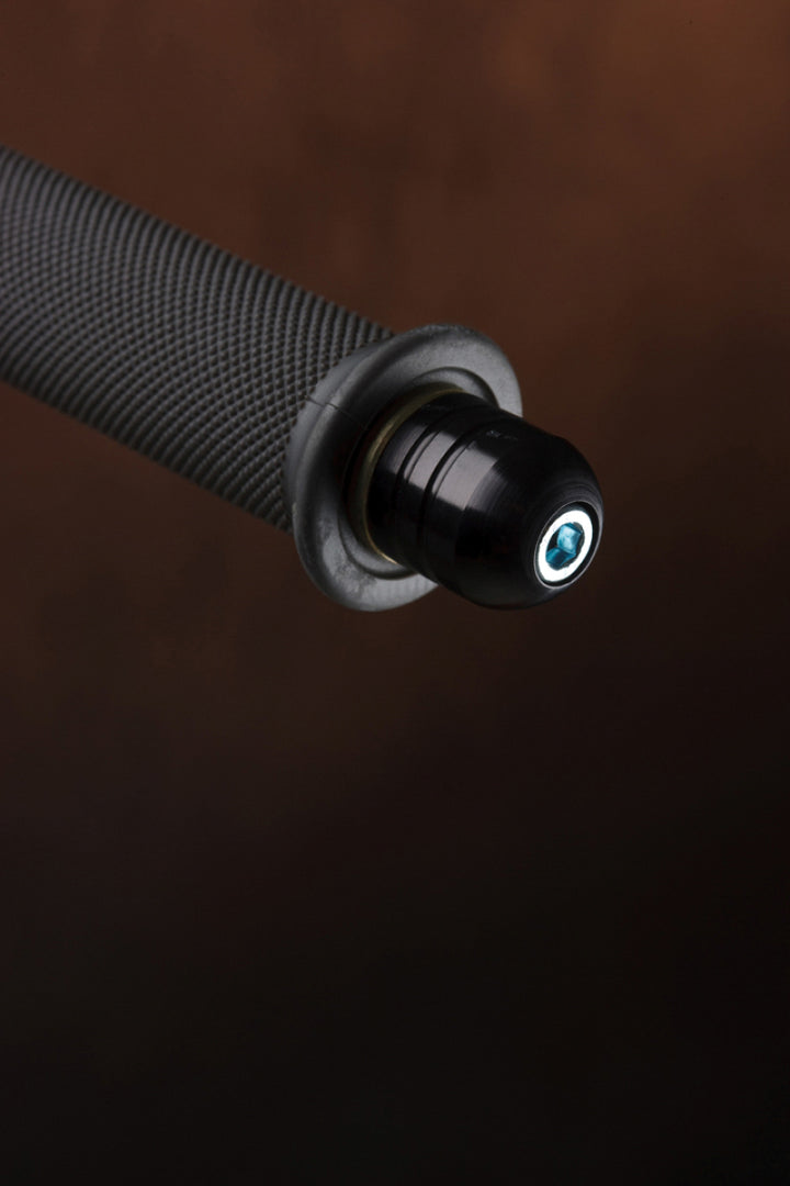 Renthal End Plugs Grip - Black - Bull Strap