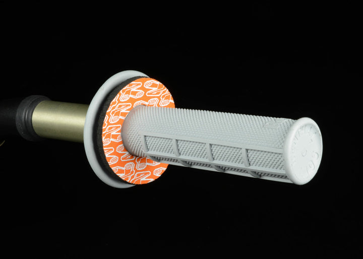 Renthal Grip Donutz - Orange - Bull Strap