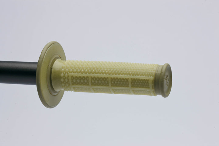 Renthal MX Dual Compound Grips Tapered 1/2 Waffle - Kevlar - Bull Strap