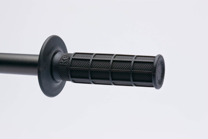 Renthal MX Grips Firm Full Waffle - Charcoal - Bull Strap