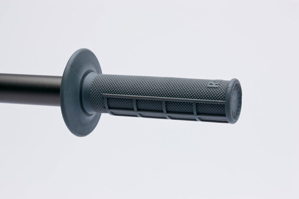 Renthal MX Grips Medium Diamond/ Waffle - Medium Grey - Bull Strap