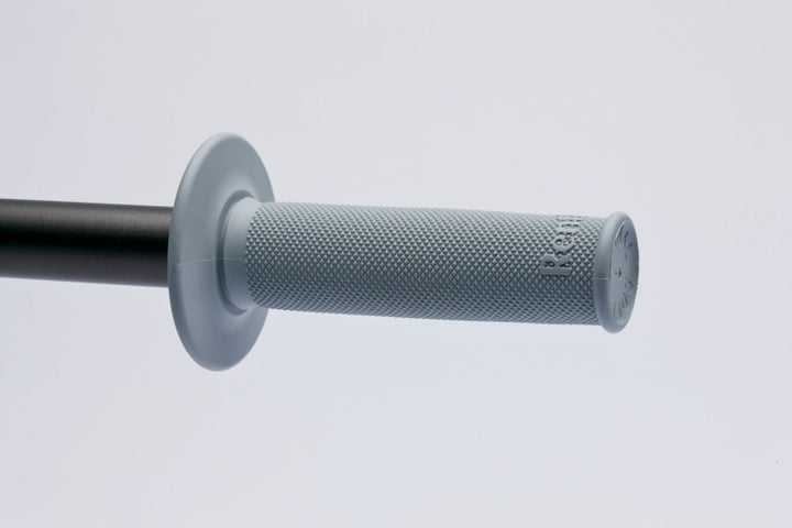 Renthal MX Grips Soft Full Diamond - Light Grey - Bull Strap