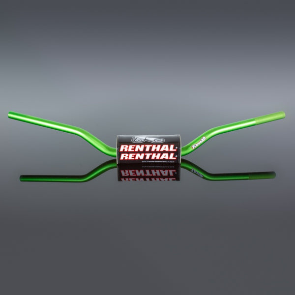 Renthal RC High Fatbar - Green - Bull Strap