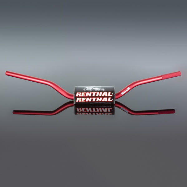Renthal RC High Fatbar - Red - Bull Strap