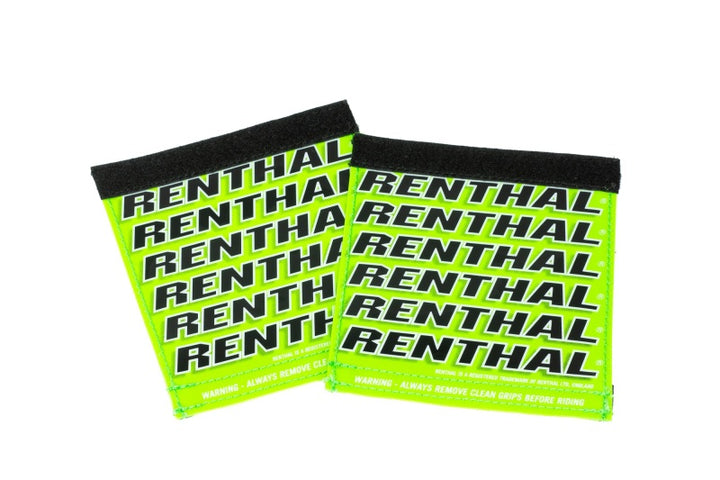 Renthal Team Clean Grip - Green/White/Black - Bull Strap