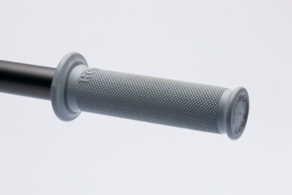 Renthal Trails Grips Soft Full Diamond - Light Grey - Bull Strap