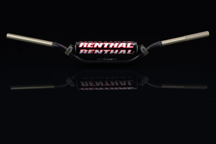 Renthal Villopoto/ Stewart/ 19+ Honda CRF Twinwall Pad - Black - Bull Strap