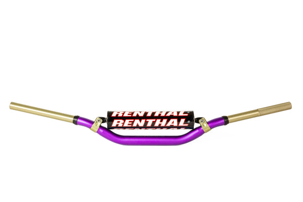 Renthal Villopoto/ Stewart/ 19+ Honda CRF Twinwall Pad - Purple - Bull Strap