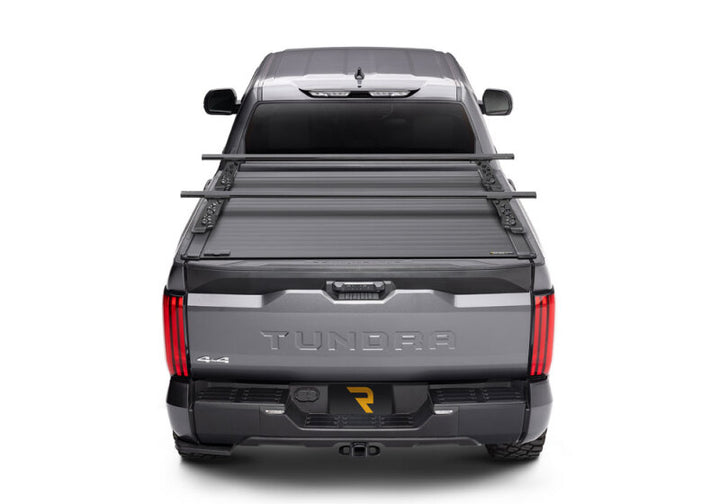 Retrax 2007-2020 Toyota Tundra CrewMax 5.5ft Bed RetraxPRO XR with Deck Rail System - Bull Strap