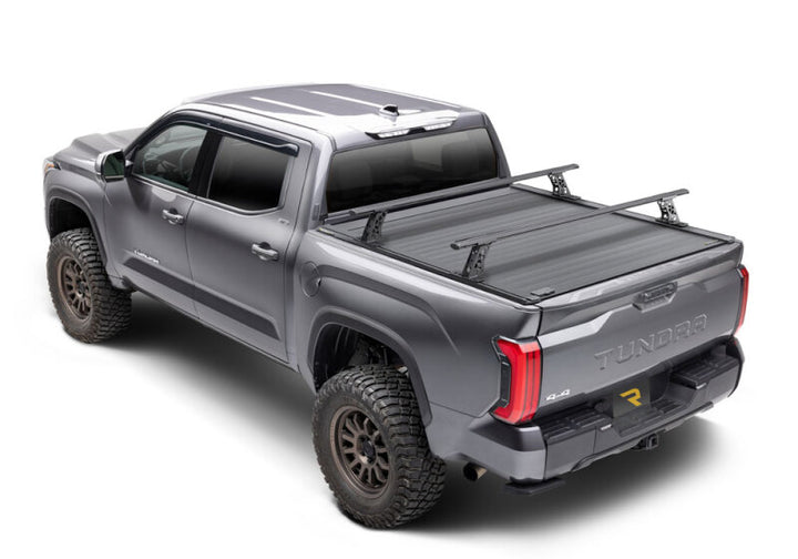 Retrax 2007-2020 Toyota Tundra CrewMax 5.5ft Bed RetraxPRO XR with Deck Rail System - Bull Strap