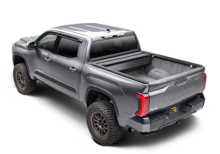 Retrax 2007-2020 Toyota Tundra CrewMax 5.5ft Bed RetraxPRO XR with Deck Rail System - Bull Strap