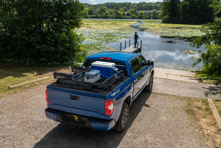Retrax 2022+ Toyota Tundra (5.7ft Bed w/ Deck Rail System) RetraxONE XR Bed Cover - Bull Strap