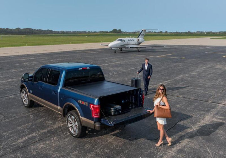 Retrax 21-22 Ford F-150 Super Crew/Super Cab (Incl. 2022 Lightning) 5.5ft Bed RetraxPRO MX - Bull Strap