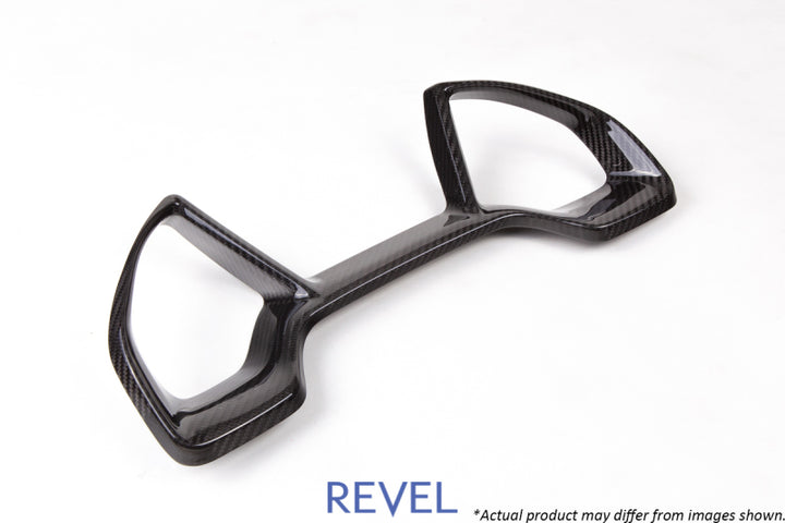Revel GT Dry Carbon Dash Cluster Cover 16-18 Honda Civic - 1 Piece - Bull Strap