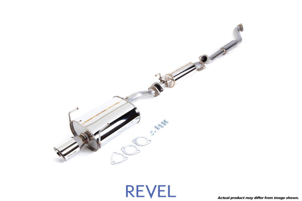 Revel Medallion Touring-S Catback Exhaust 02-05 Honda Civic Si Hatchback - Bull Strap