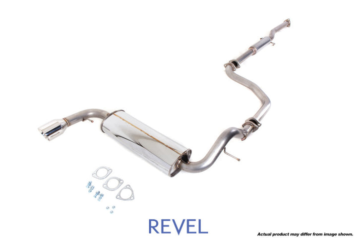Revel Medallion Touring-S Catback Exhaust 88-91 Honda Civic Hatchback - Bull Strap