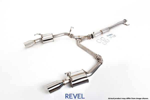 Revel Medallion Touring-S Catback Exhaust - Dual Muffler 90-99 Mitsubishi 3000GT VR4 - Bull Strap