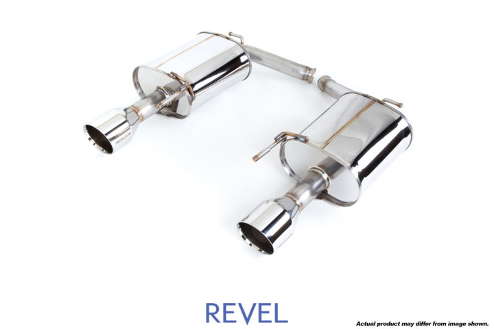 Revel Medallion Touring-S Catback Exhaust - Dual Muffler / Axle Back 07-08 Infiniti G35 Sedan - Bull Strap