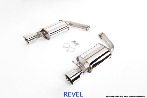 Revel Medallion Touring-S Catback Exhaust - Dual Muffler / Axle Back 92-00 Lexus SC300/400 - Bull Strap